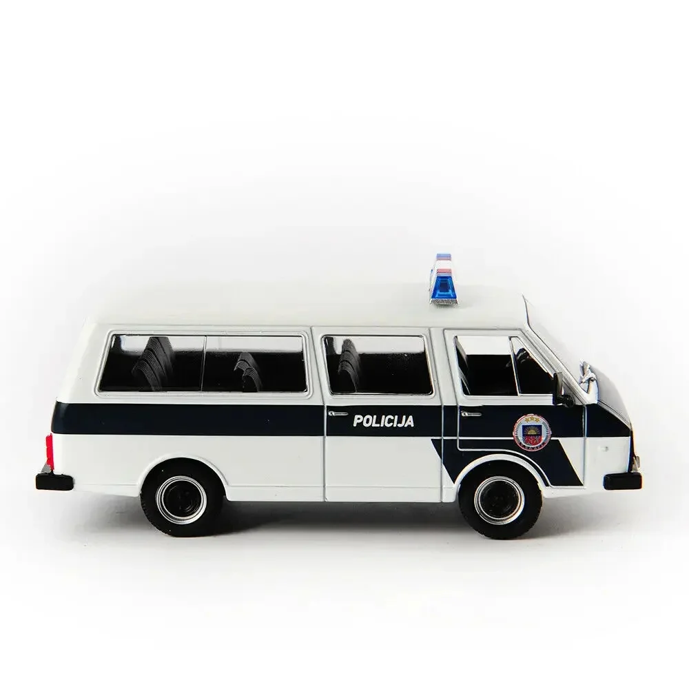 Collectible 1/43 Alloy Diecast Model RAF-22038 Polices Car Russian Raf Car Ambulance Vehicles for Gifts