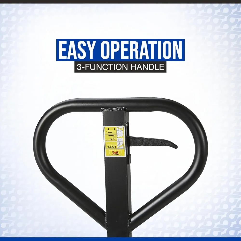 Wózek widłowy do palet - 161 cm długości x 68,5 cm szerokości (5500 LB)