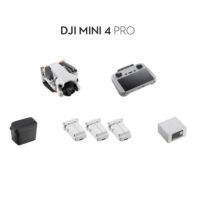 DJI DJI Mini 4 Pro универсальная мини-воздушная камера БПЛА начального уровня HD профессиональная без потерь вертикальная съемка всенаправленная активная