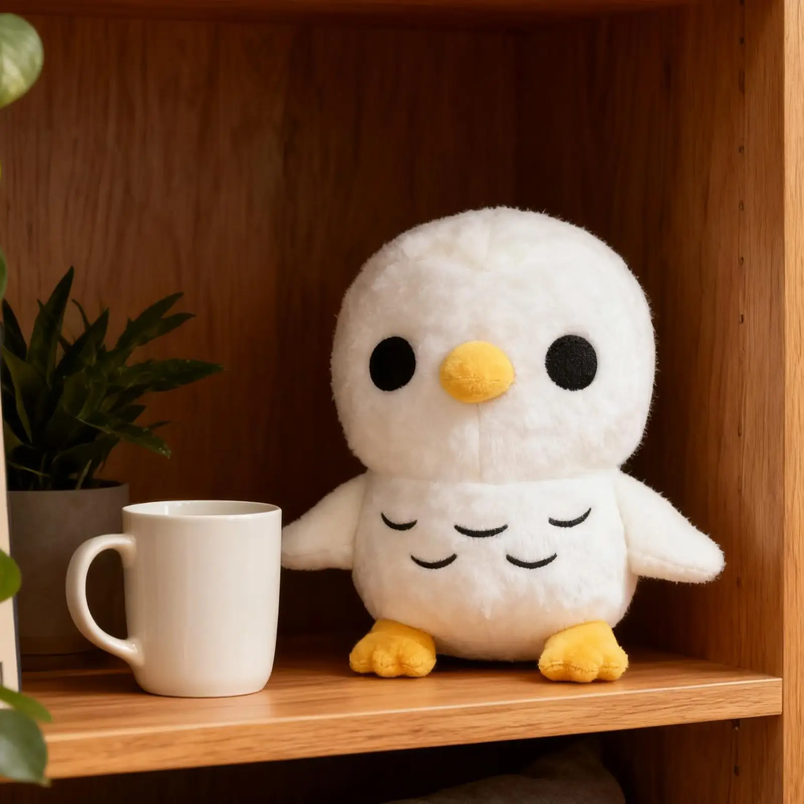 

Adorable Simulation Owl Plush Toy Cute Soft Funny Home Decorations Horror Game Peripheral Plush Stuffed Toy Perfect Fan Gift