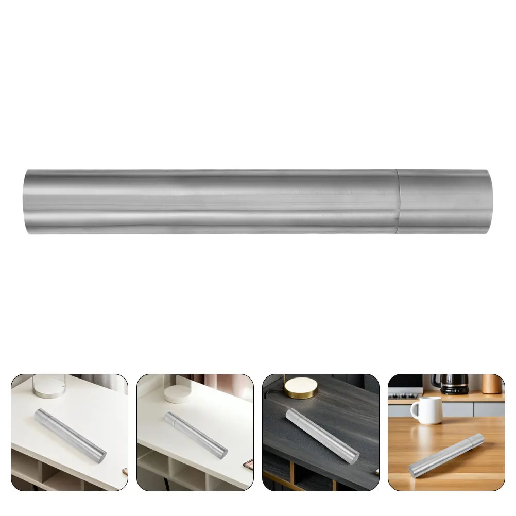 Tubo de documentos portátil para certificados de nacimiento, carteles de diploma con excelente rendimiento de sellado, 2 uds.