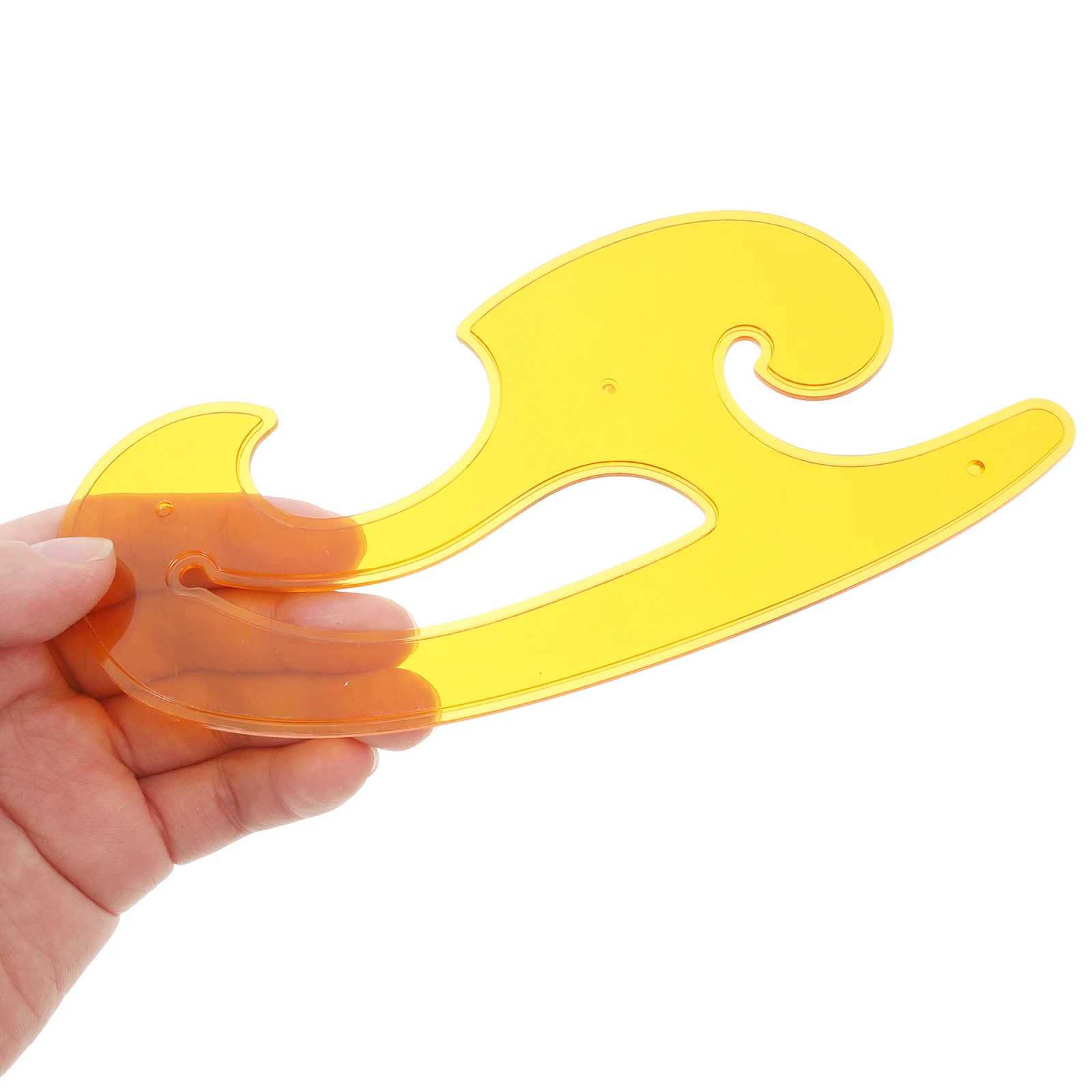 

6pcs Cutting Set Gauge French Curve Pattern Ruler Fabric Ruler for Quilting Clothing Proofing Shaped French Curve Rulers