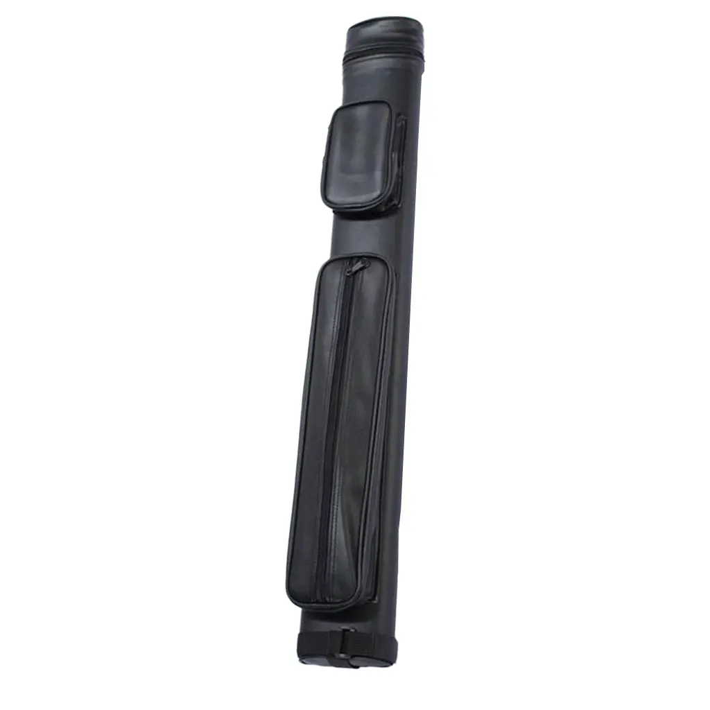 Billiard Cue Stick Storage Case Reinforced Handle Anti Scratch Foldable Pool Cue Bag for Cue Tips Repair Tool