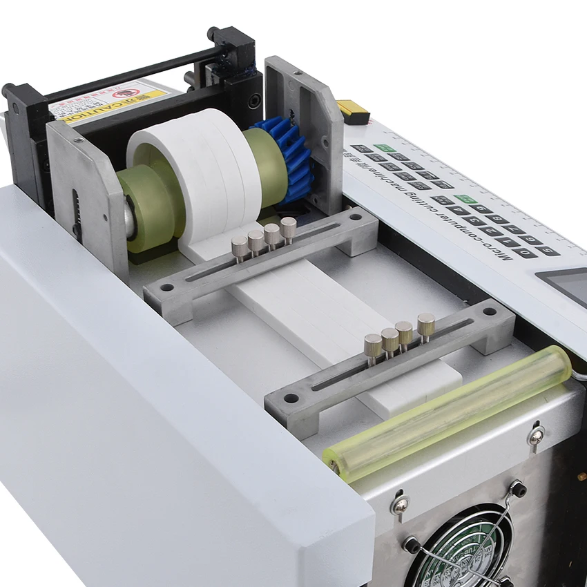 Máquina de corte automática quente HZX-100 da mangueira do pe do tubo do calor-shrinkable da máquina de corte da tubulação do microcomputador 110v/220v 350w 0-100mm