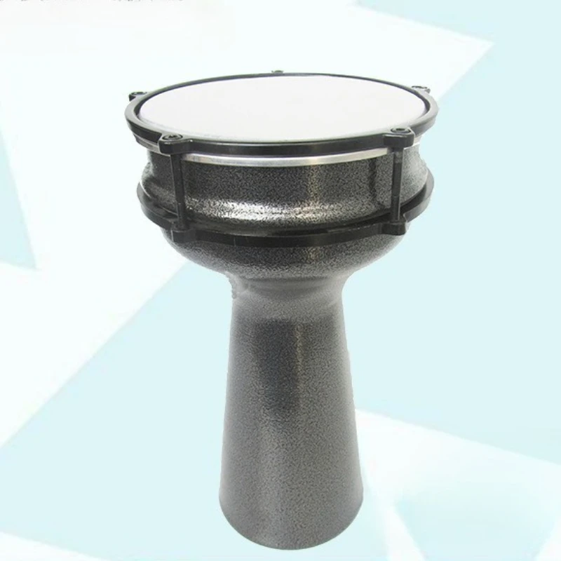 8 بوصة الطبل العربي الكبار المبتدئين ممارسة الطبول العربية المهنية الألومنيوم طبل كبير المحمولة قرع الآلات الموسيقية