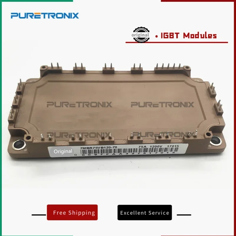 7MBR75VB120-50 6MBI180VB-120-50 7MBR75VB120A-70 6MBI180VB-120-55 7MBR75VB120-70  New Original Power Module