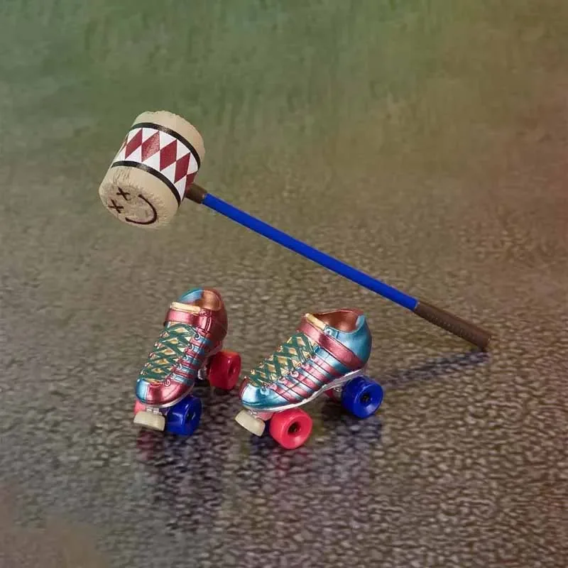 Bandai Birds of Prey Anime Figure SHF Harley Quinn Action Figure Collectibles Model High Poseability Toys For Boys Gift