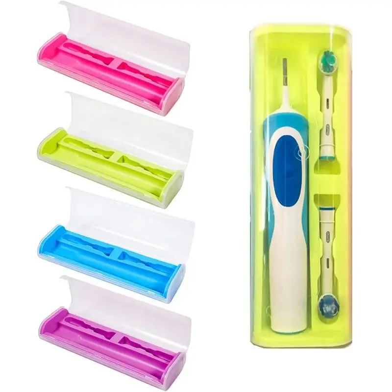 New Case For Oral B Electric Toothbrush Portable Travel Box For Teeth Brush Heads Cap Breathable Healthy Toothbrush Storage Case