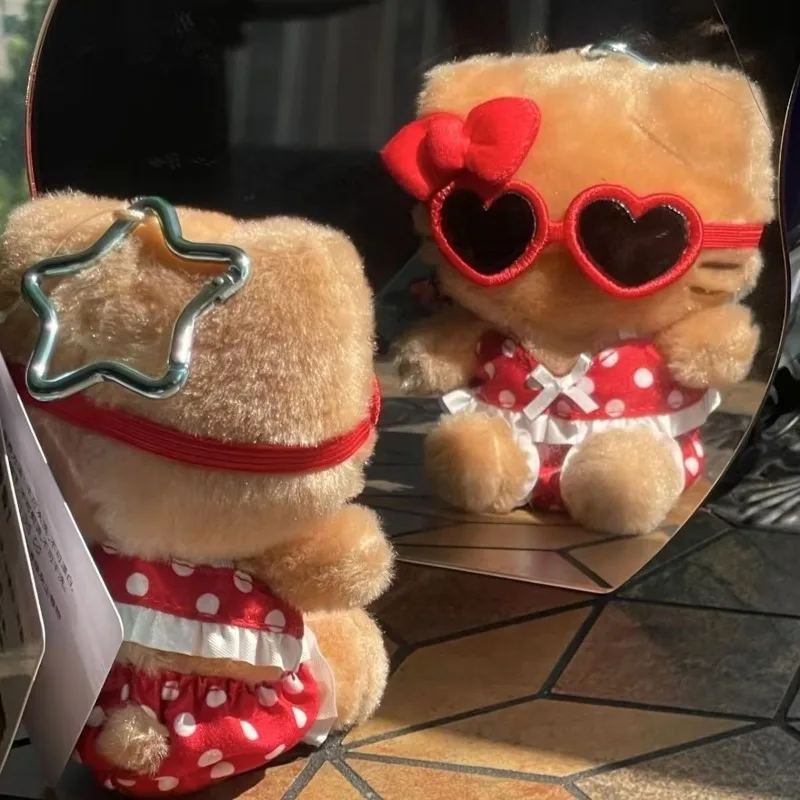 

Hello Kitty Bag Charm Kawaii Girl Versatile Keychain Backpack Doll Children Toy Decoration Desktop Ornament Cute Gift Wholesale