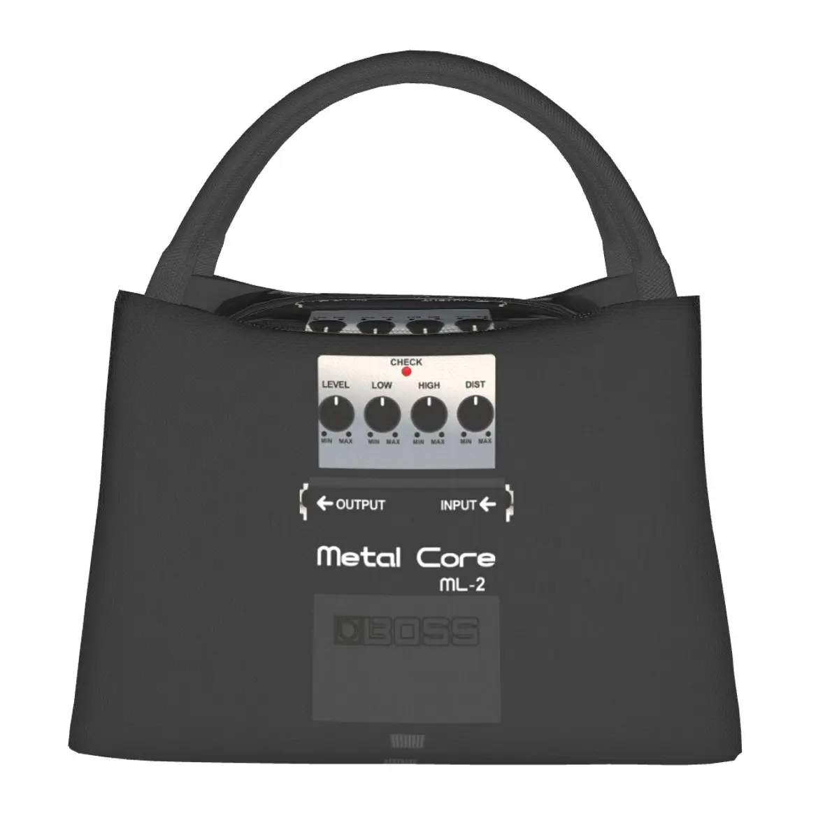 

Гитарная педаль Boss Overdrive Bluesbreaker, изолированная сумка для обеда для женщин и детей, портативные контейнеры для еды, термосумка для обеда