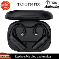 New TRN BT20 PRO Bluetooth 5.3 wireless HIFI sports gaming earbuds, upgraded technology BT20PRO, cable connector