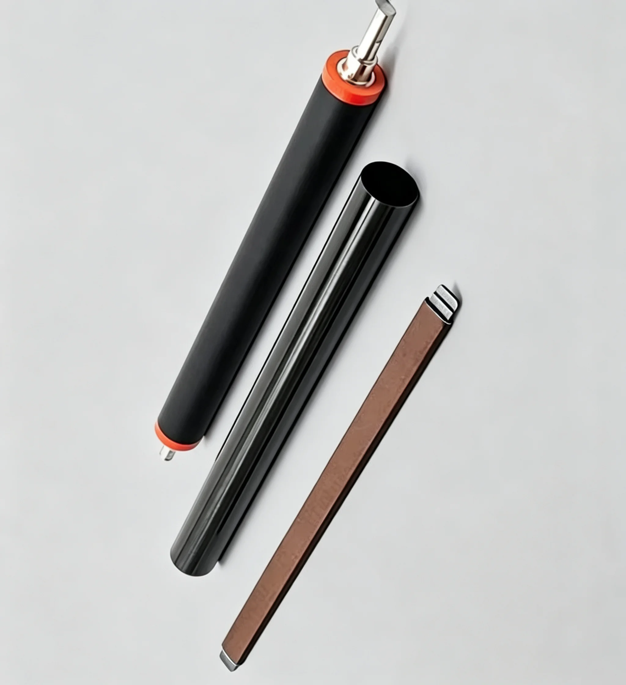 Fuser film + Oil Application Pad Holder + Lower Fuser Roller for Ricoh MP2555 3055 3555 6055 4055 5055 Fuser film kit
