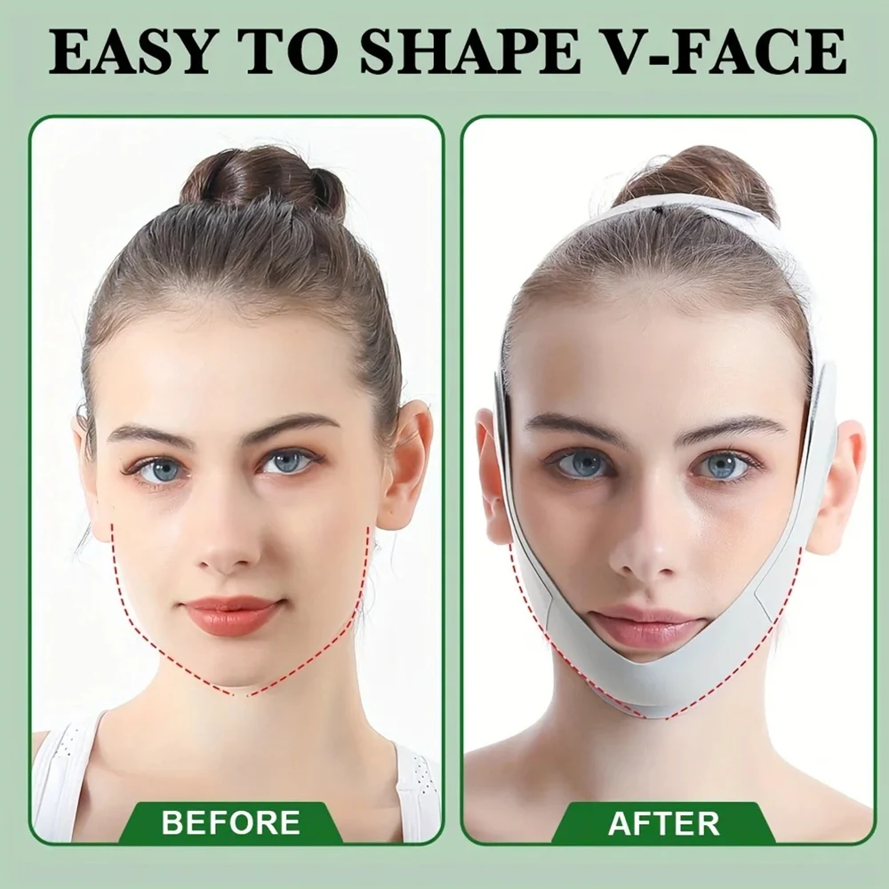 New V-Line Face Shaper Belt Anti Wrinkle Face Lift Mask For Women Chin Cheek Slimming Bandage Sleep Mask Face Beauty Tools