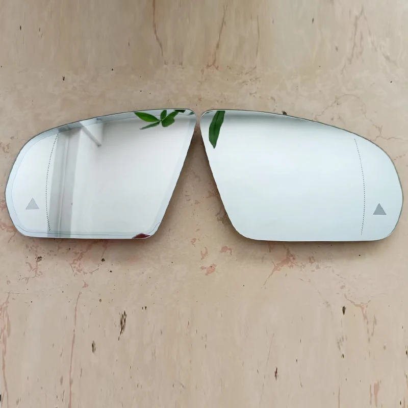 

For Mercedes-Benz C E S GLC Class W205 W222 W213 X253 2013-2021 Auto Dimming Heated Blind Spot Warning Rear Mirror Glass New