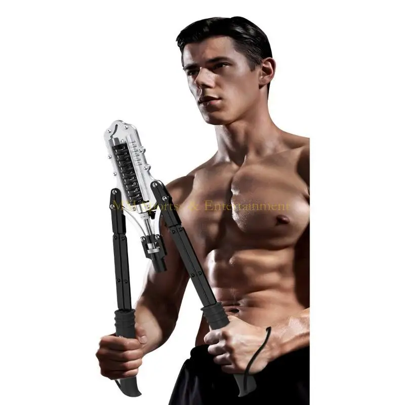 31BE Hand Gripper Arm Strength Chest Expander Household Fitness Equipment Arm Rod Adjustable Arm Chest Muscle Training Device