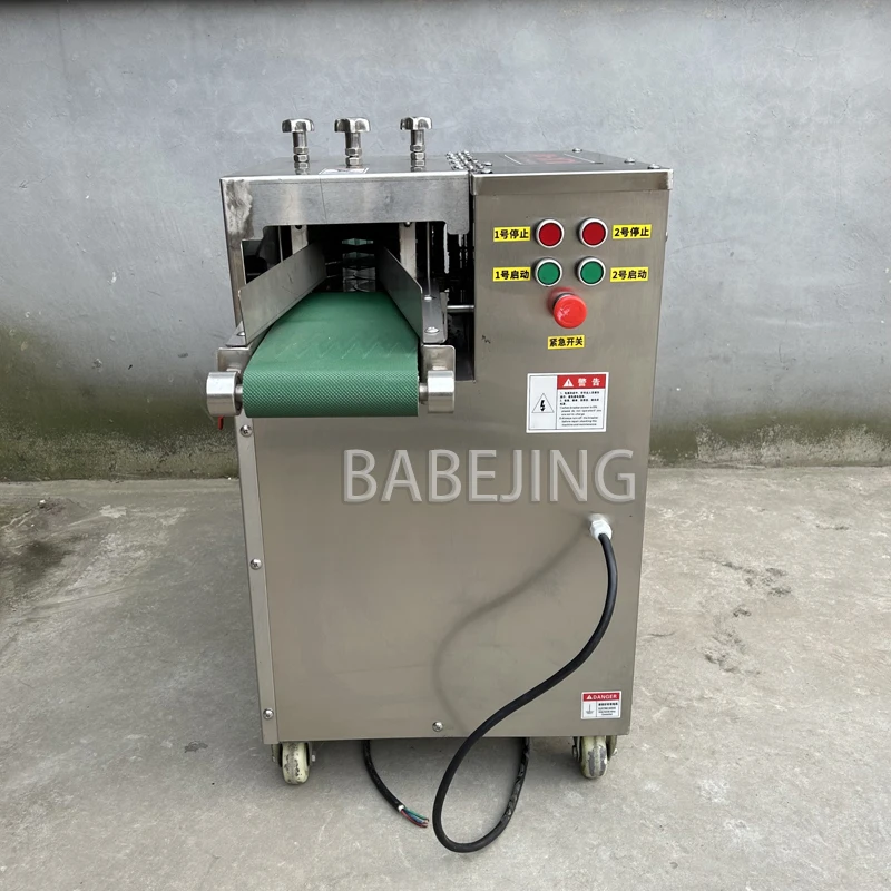 

New Commercial Fully Automatic Meat Chopper Multi Functional Chicken, Pork, Beef Dicing Machine For One Step Molding