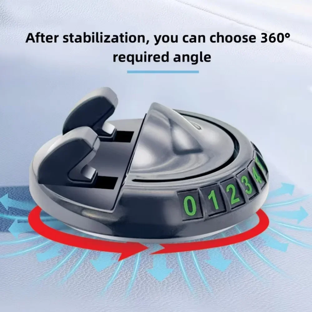 

Автомобильная карта временной парковки с номером телефона, стопорная табличка для автомобильного парка, аксессуар для карты с номером телефона для легкой парковки