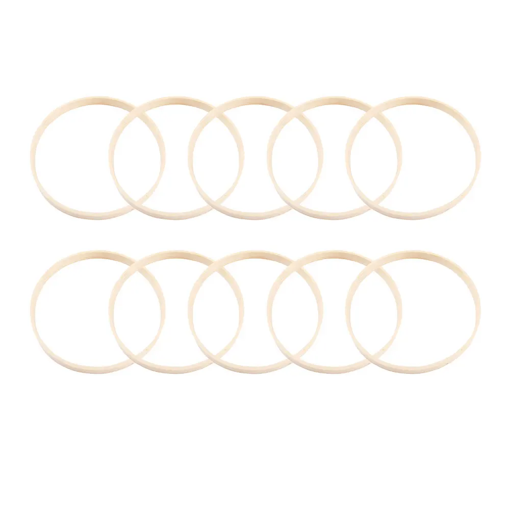 

13Pcs Bamboo Dream Catcher Ring 15Cm Round Craft Frame for DIY Home Decor Wind Chime Wreath Embroidery Accessory