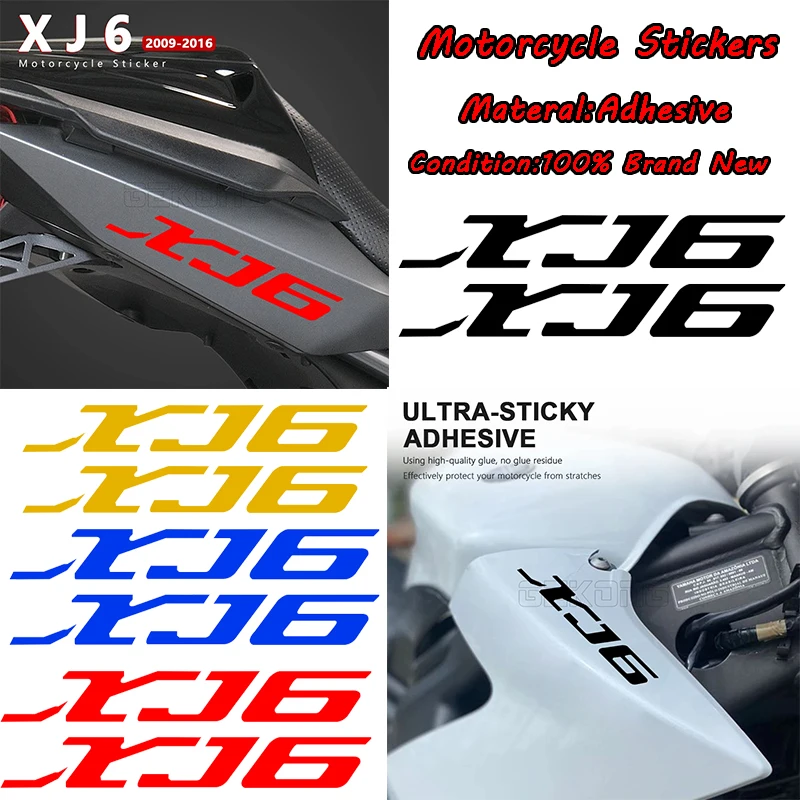 

Наклейка на мотоцикл, водонепроницаемая наклейка, подходит для Yamaha XJ6, аксессуары XJ6N XJ6F Diversion 2021 2022 2023 2024 2025