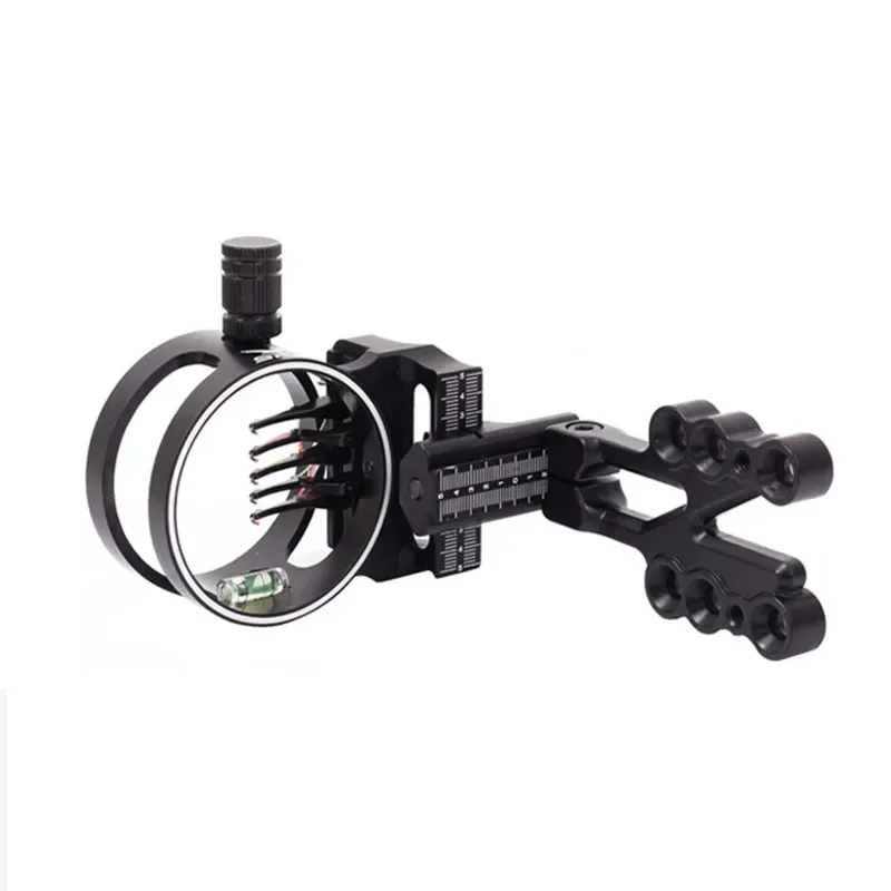 Assembly Compound Bow Sight Outdoor Adjustable Aluminum Alloy Archery Clear scale Distance Ultra Light Durable accessories