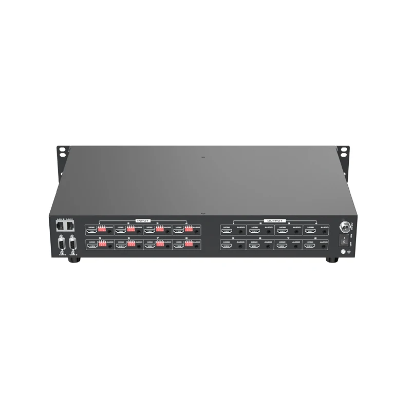 

4K HDMI-матрица 8x8 с режимом сращивания, MT-VIKI, доступна для конфигураций 4x4, 8x8, 8x16, 16x16, 32x32, 36x36, 72x72AR