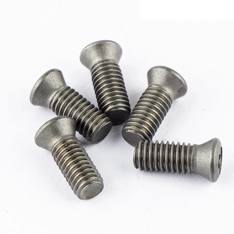 50pcs M1.6 m1.8 m2 m2.2 m2.5 m3 m3.5 m4 M5 M6 CNC Insert Torx Screw for Replaces Carbide Inserts CNC Lathe Tool