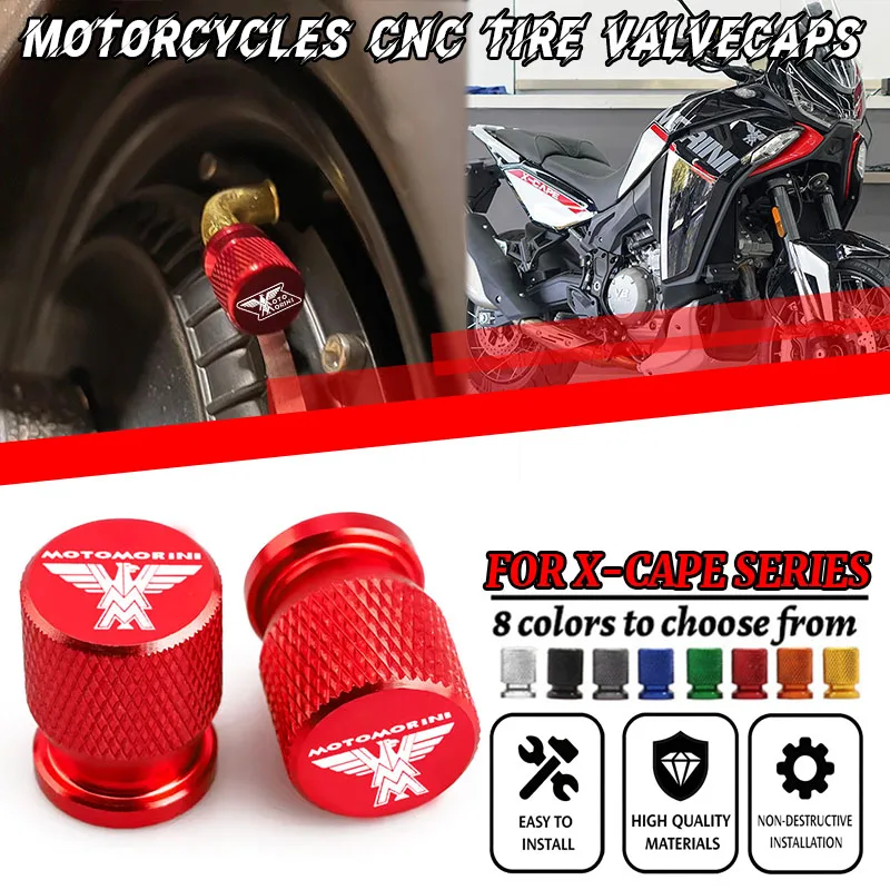 

Motorcycle Accessories Airtight Cover For Moto Morini XCAPE 650 700 1200 X-CAPE650 Wheel Tire Valve Stem Caps Airtight Cover