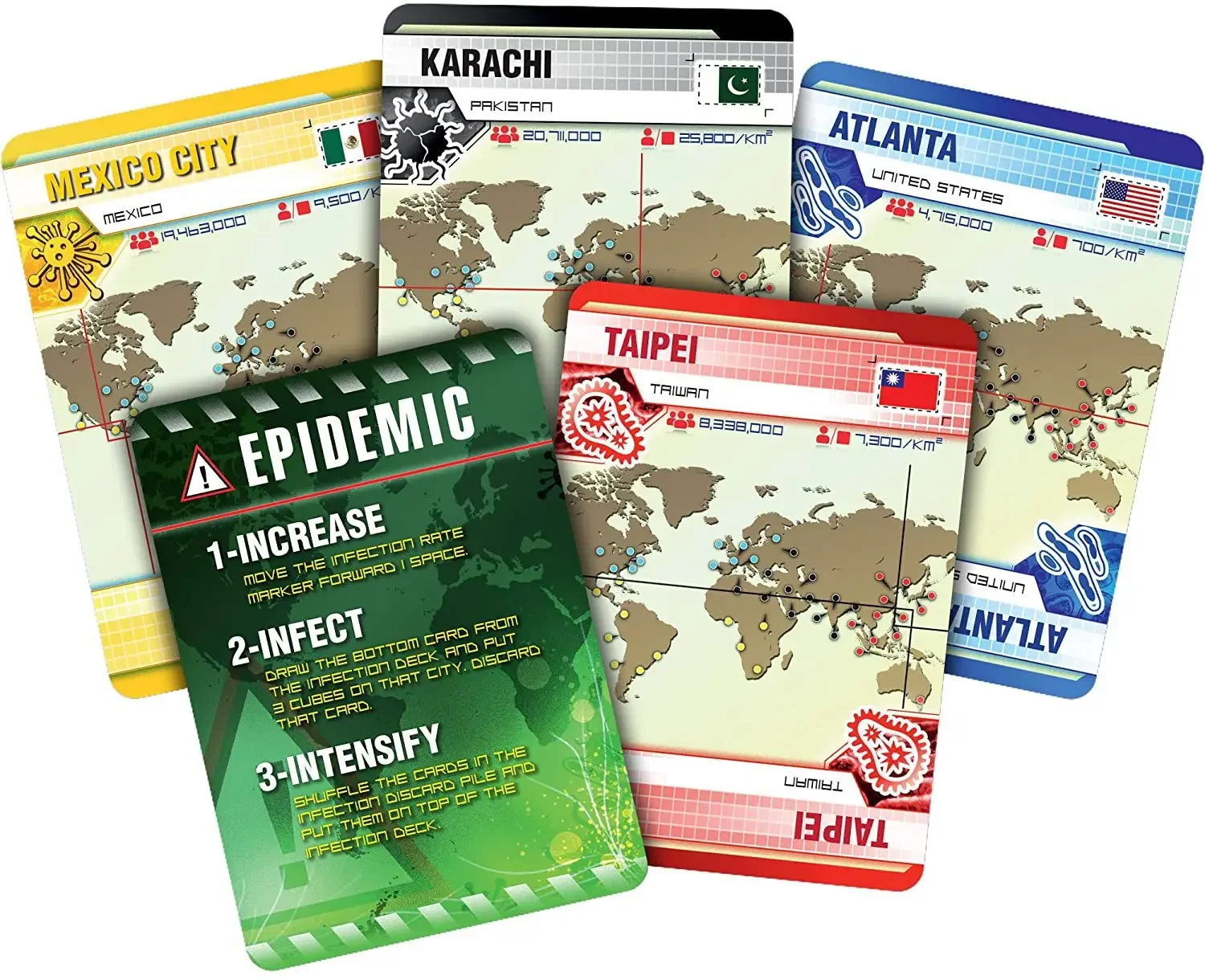 Games Pandemic Board Game ‐ English Edition, Multi/colored