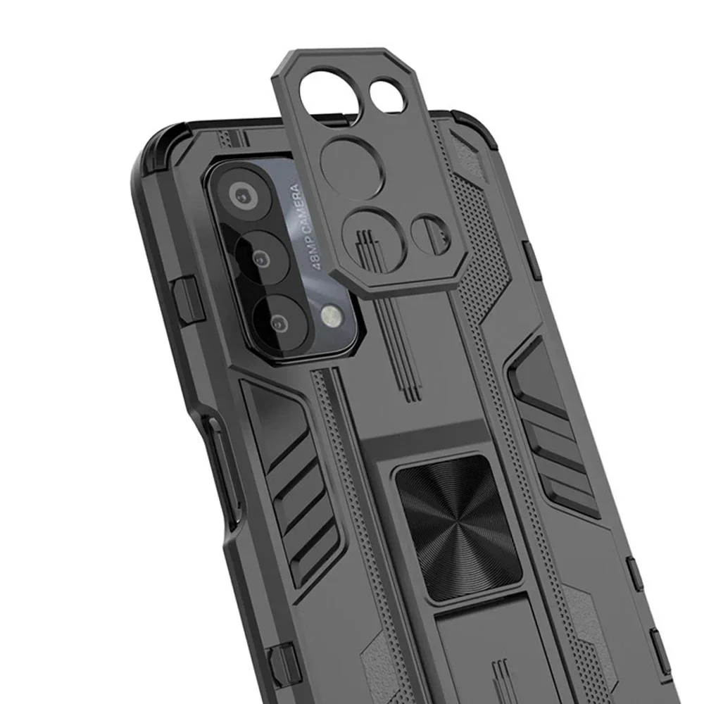 A95 A94 A55 5G Shockproof Case For OPPO A74 Armor Camera 360 Protect Hybrid Back Funda For OPPO A95 A94 A 74 A55 Luxury Cover