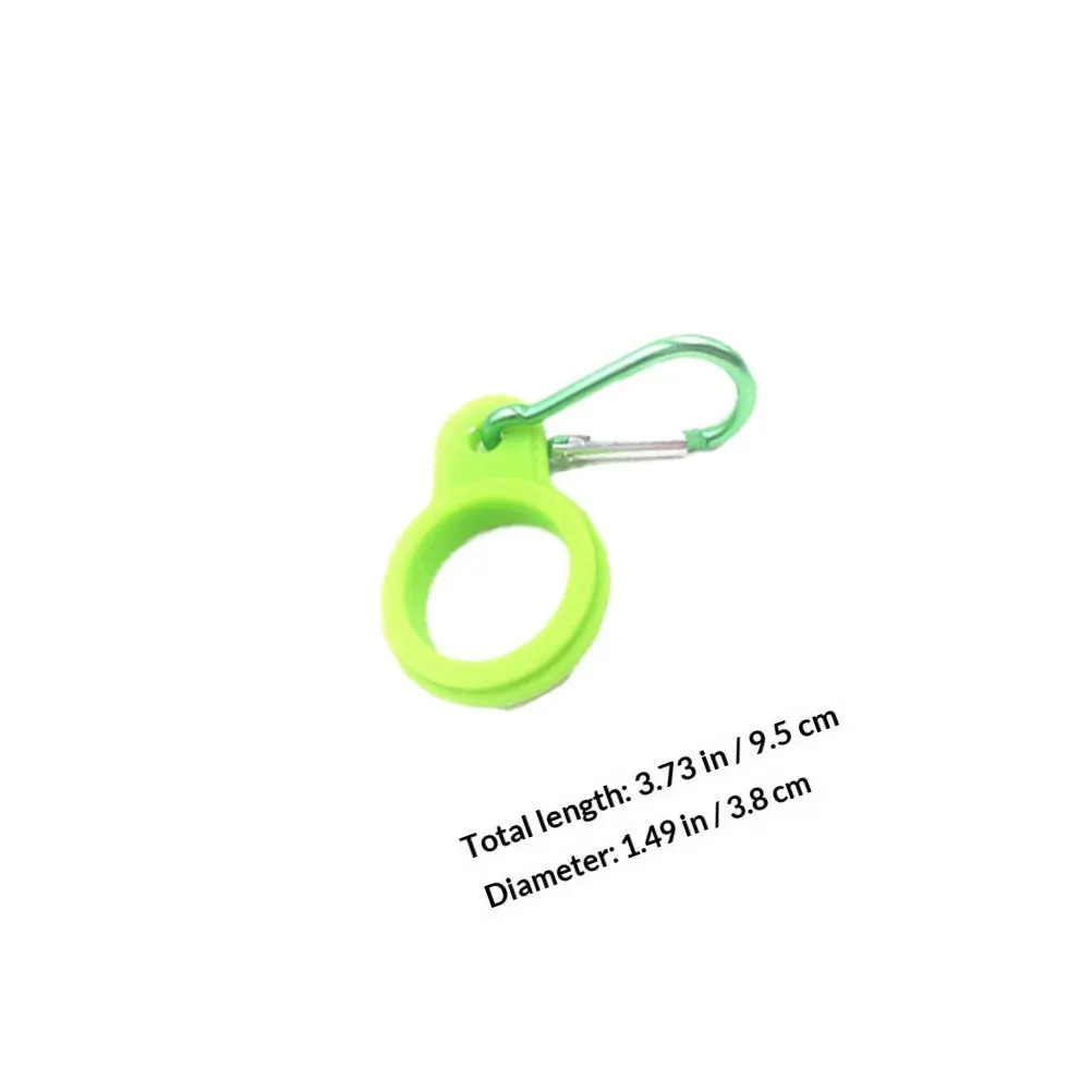 8Pcs Versatile Water Bottle Hook Buckles Elastic Kettle Hanging Clips for Backpack Motorcycle Camping Pocket Quick-Access Drink