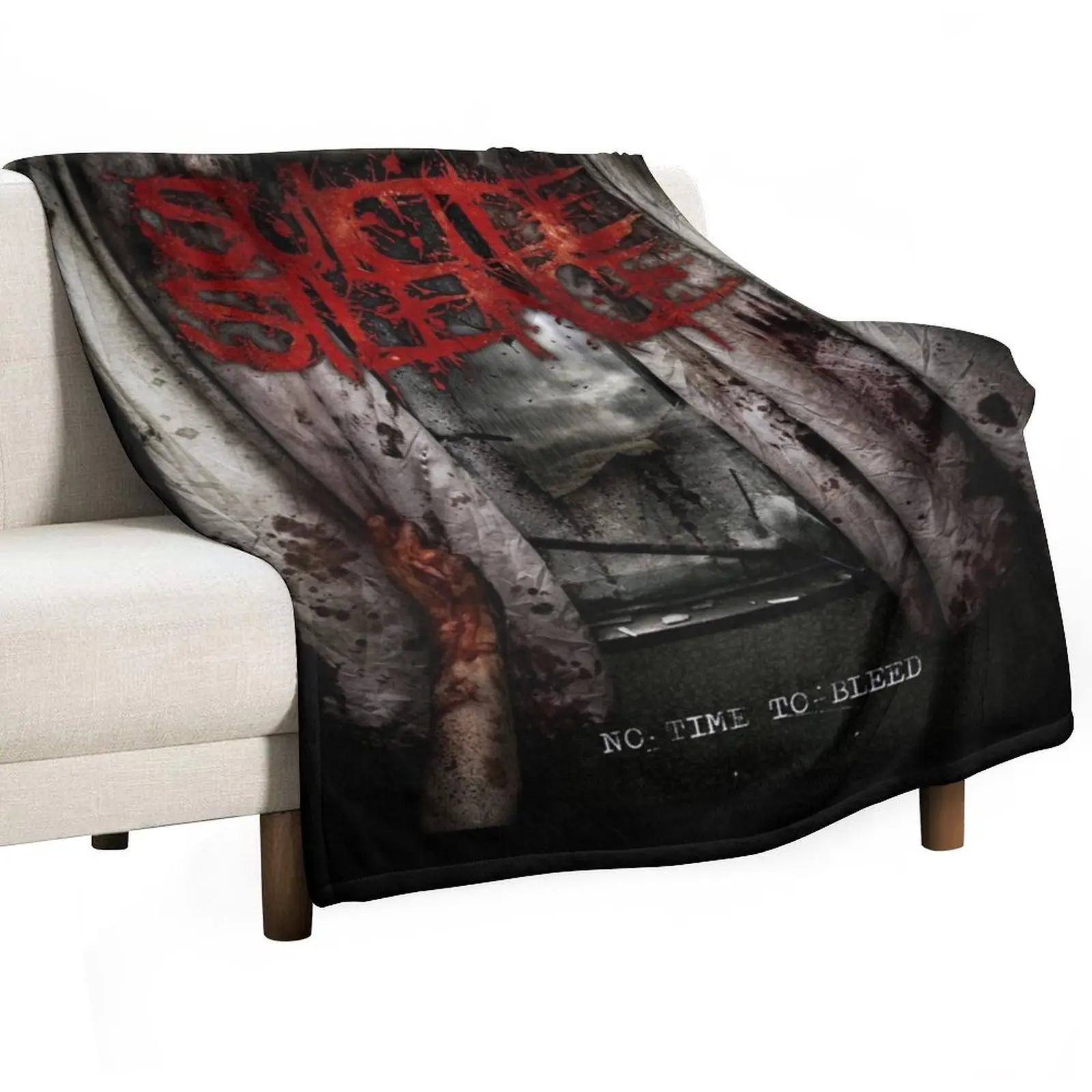 

Suicide Silence no time to bleed 2 Throw Blanket funny gift Decoratives Plush Soft Blankets