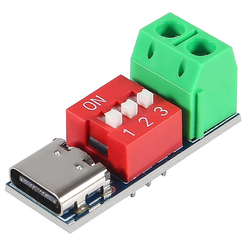 10PCS USB-C PD Trigger Board Module PD/QC Decoy Fast Charge USB Type-c to 5V9V12V20V High Speed Charger Power Delivery Boost