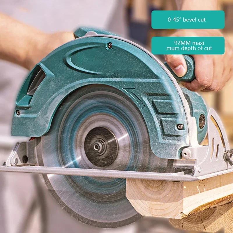 

Small New 220V Electric Circular Saw 9/10 Inch Chainsaw Woodworking Tools Cutter Portable Circular Table Saw
