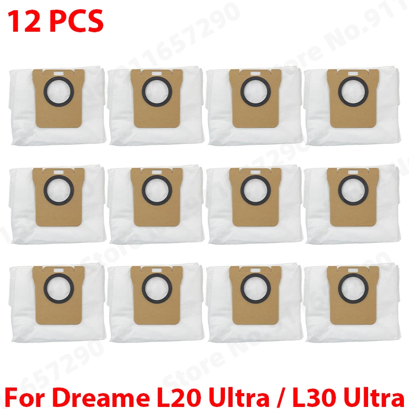 For Dreame L20 Ultra / L30 Ultra Spare Parts Vacuum Cleaner Main Side Brush HEPA Filter Mop Cloths Dust Bag Accessories image 3