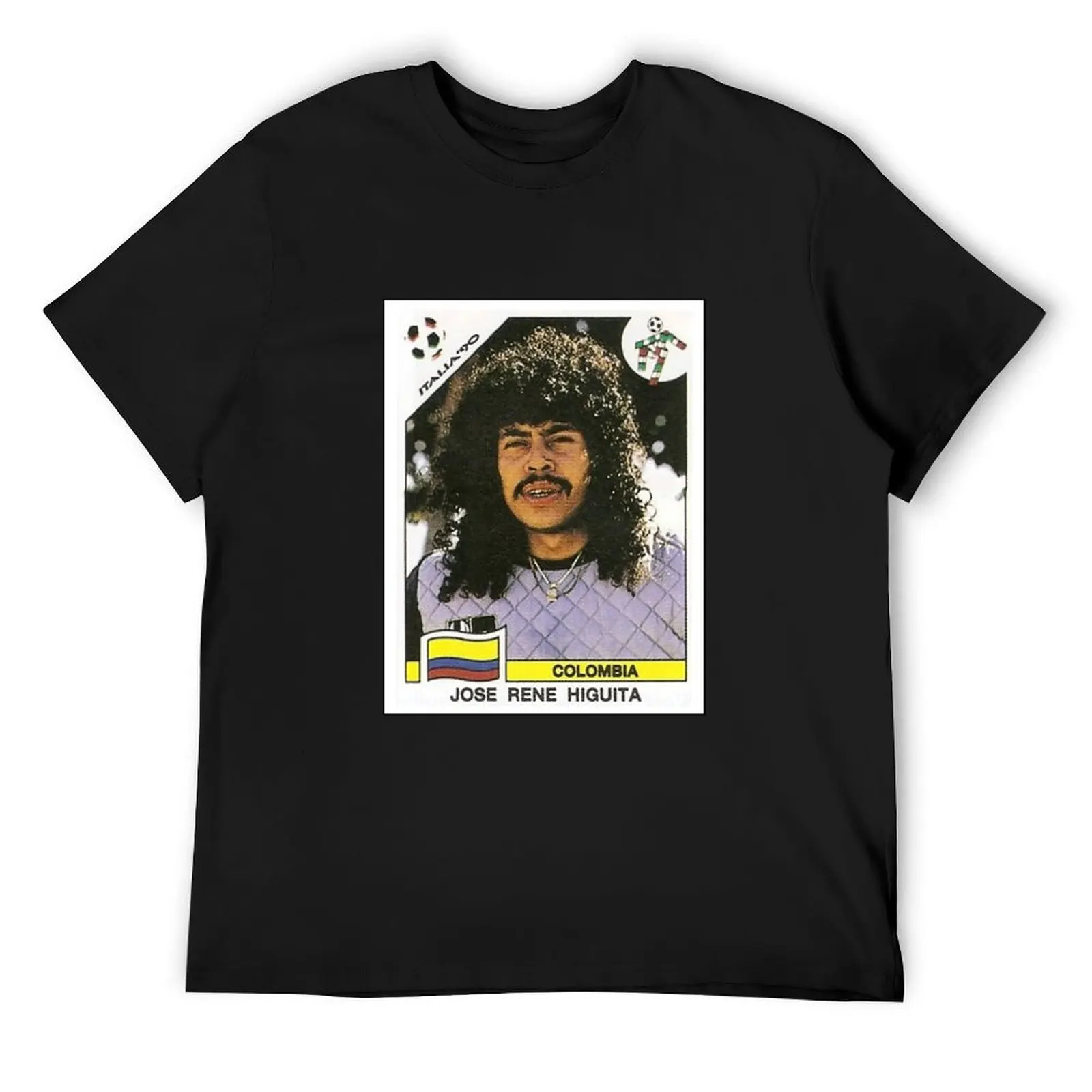 JOS? REN? HIGUITA - 1990 T-Shirt plus sizes shirts graphic anime tshirt mens t shirts