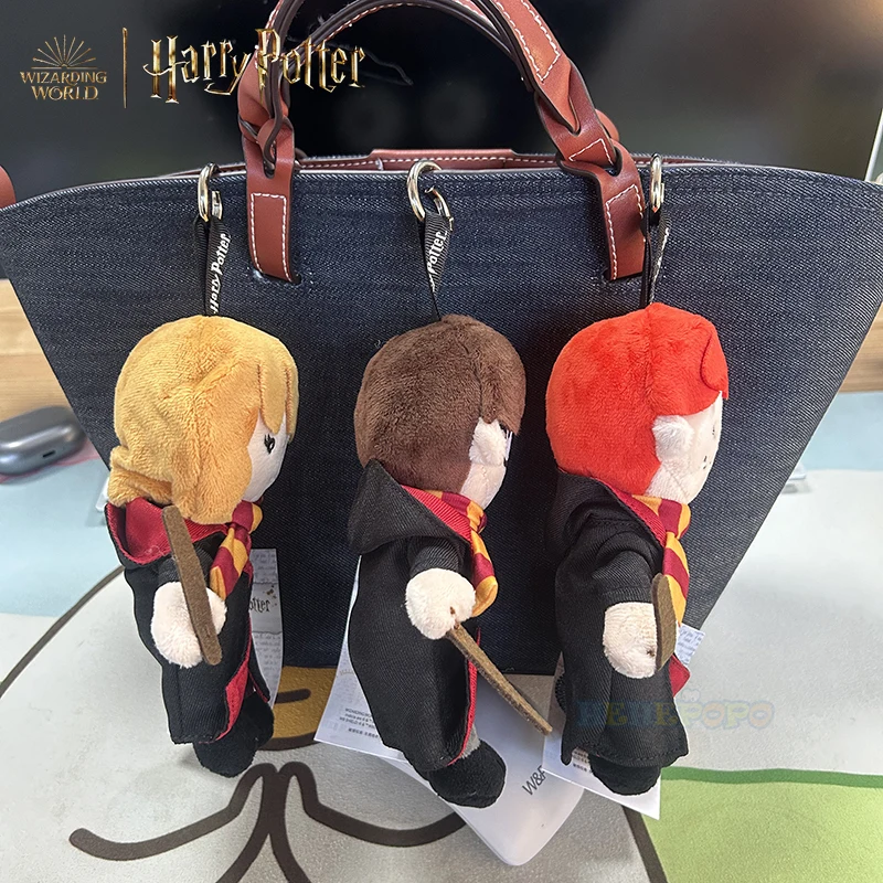 17 cm Harry Potter Academy Serie Pluche Pop Hanger Speelgoed Leuke Rugzakken Sleutelhanger Pop Hanger Anime Randapparatuur Tas Decoratie