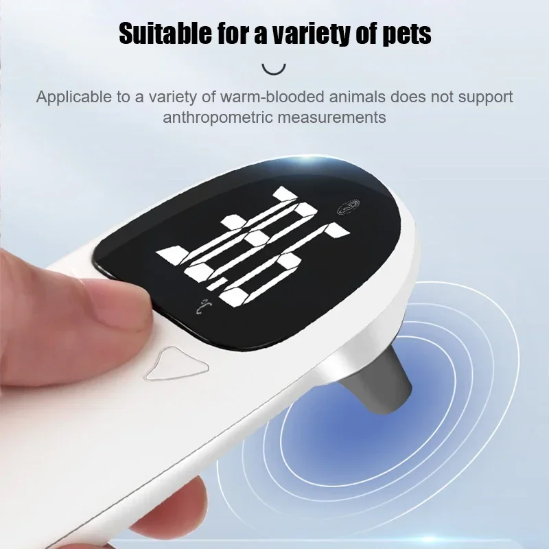 Pet Dog Cat Ear Digital Thermometers Animal Measuring Non-Contact Electronic Highly Accurate For Home and Clinic Use