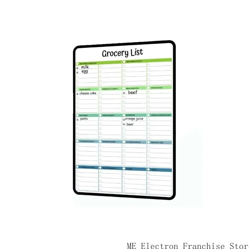T5EA PARA MAGNÉTICA Monthboard Monthly & Weekly Calendar Whipboard para refrigeradores