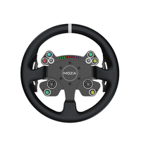 MOZA CS V2P Steering Wheel Carbon Fiber photoelectric shifter paddles Aviation-Grade Aluminum Construction