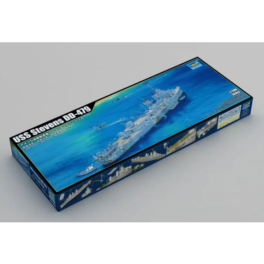 Trumpeter 03722 1:200 Scale USS Stevens DD-479 Precision Model Assembly Kit