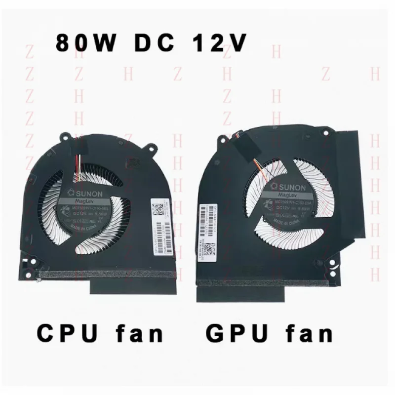 

DUDU новый для игрового ноутбука HP 16-s0007ax TPN-C170 вентилятор постоянного тока 12 В 80 Вт