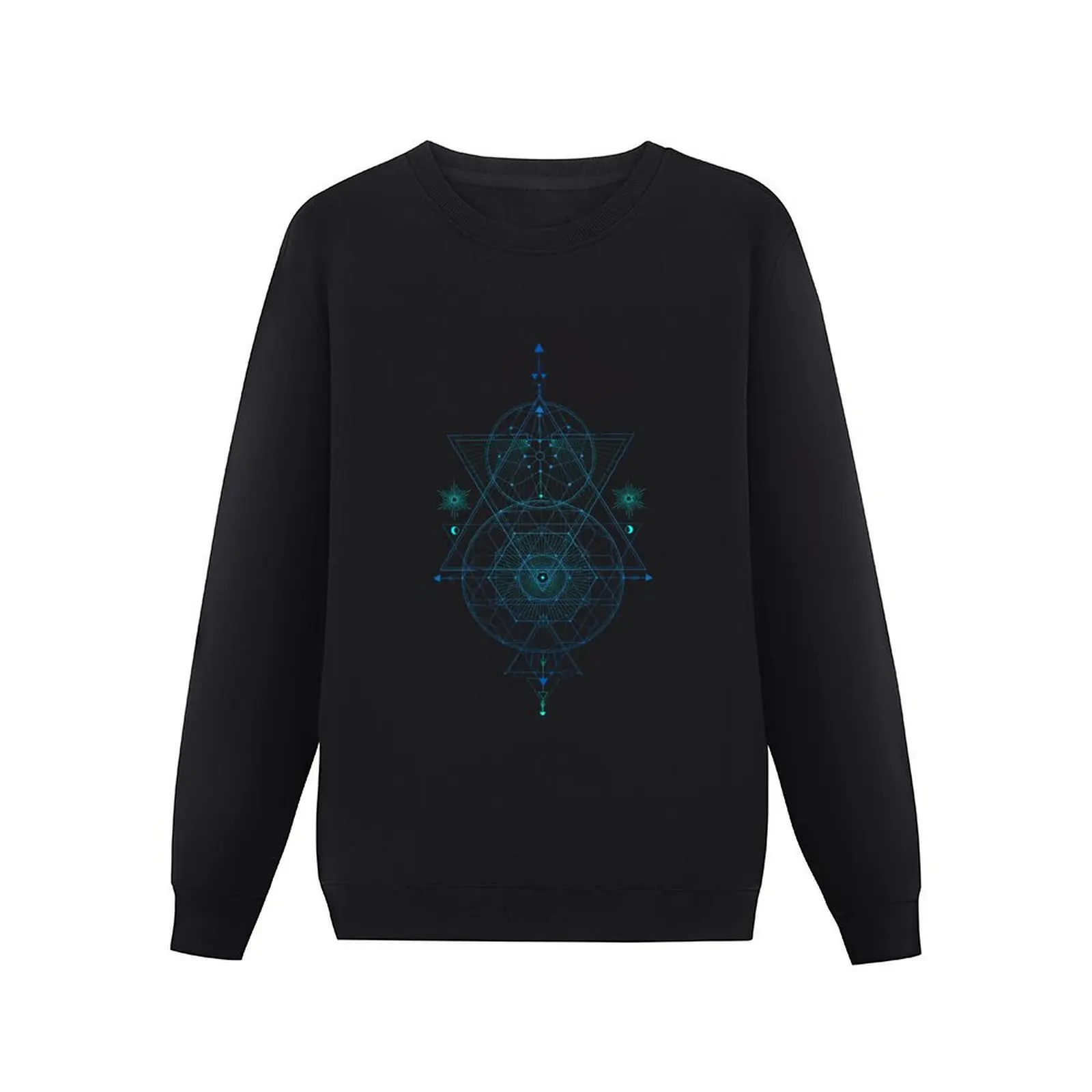 Sacred Flower of Life Pullover Hoodie men's clothing korean clothes streetwear men hooded sweatshirt for men