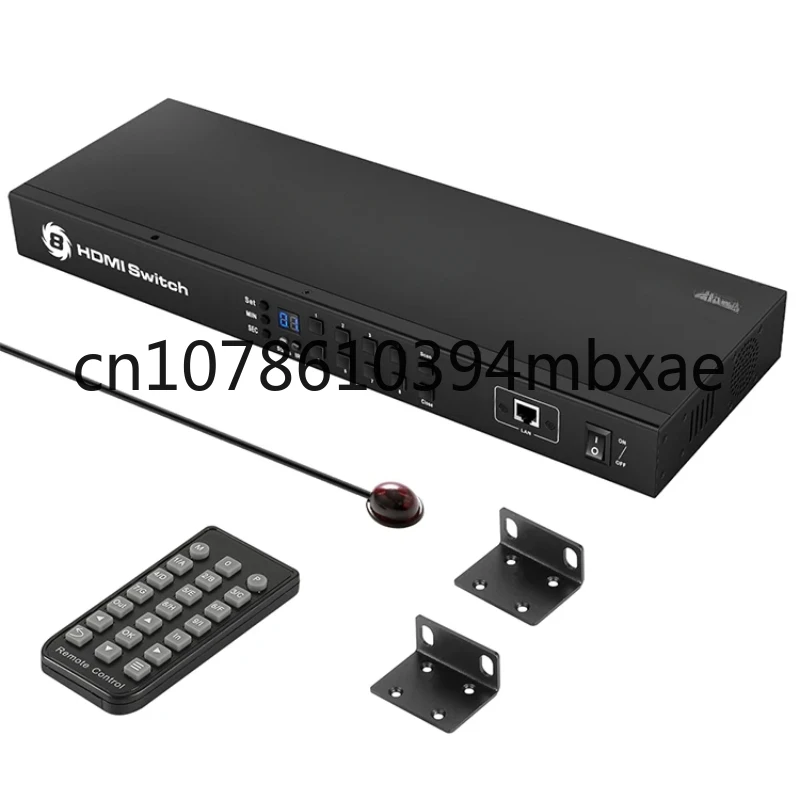 8 in 1 Out HD 4K 8X1 HDMI Switch with Audio Output HDMI Switch for Video Switching