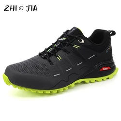 Extra Large 40-50 Outdoor Mountaineering Off road Shoes Mesh Breathable Lightweight Sneaker Anti Slip Fitness Running Footwear