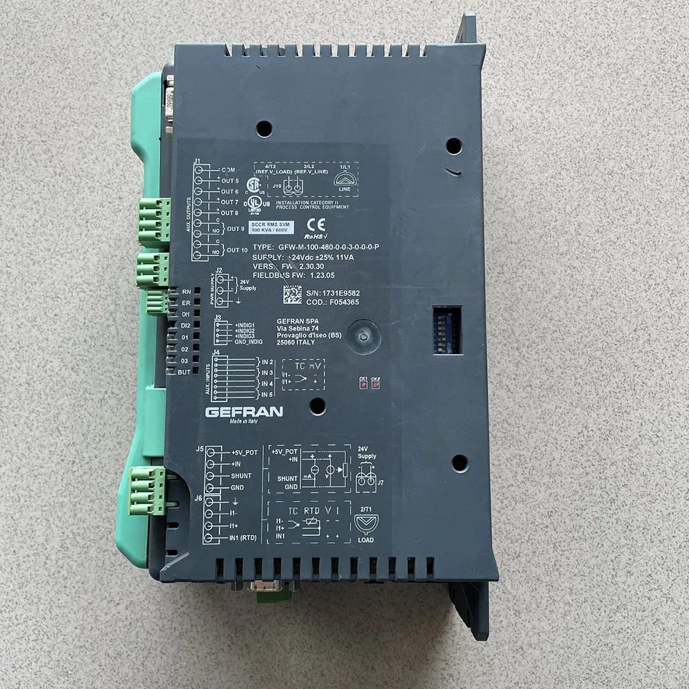 GFW-M-100-480-0-0-3-0-0-0-P F054365 Controller For GEFRAN