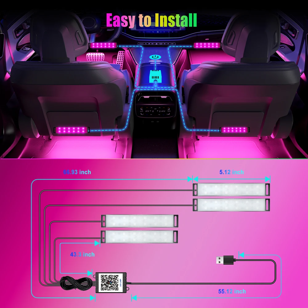Thumbnail 2 - #50 Interior Ambient Car Lights Comparison Guide