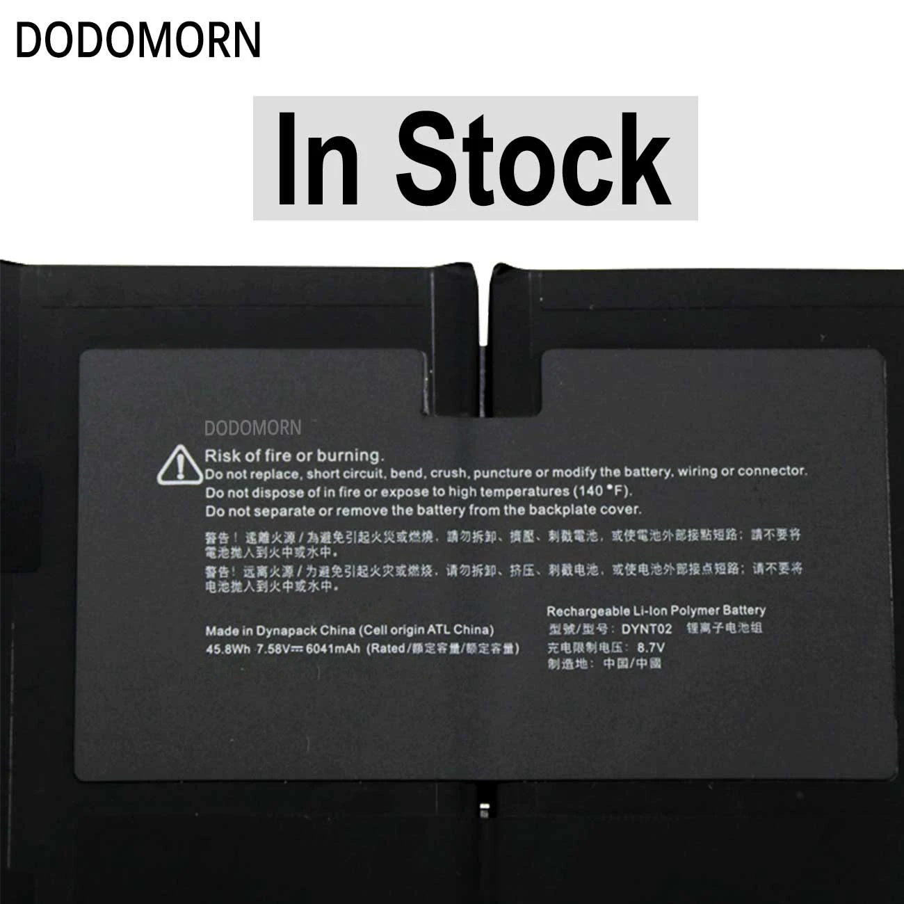 Factory Direct G3HTA052H DYNT02 Laptop Battery For Surface Laptop3 1867 1868 Surface Laptop4 1950 1951 1958 1959