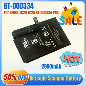 2900mAh Barcode Scanner Battery Replacement for ZEBRA TC20 TC25 BT-000334 PDA Rechargeable Battery