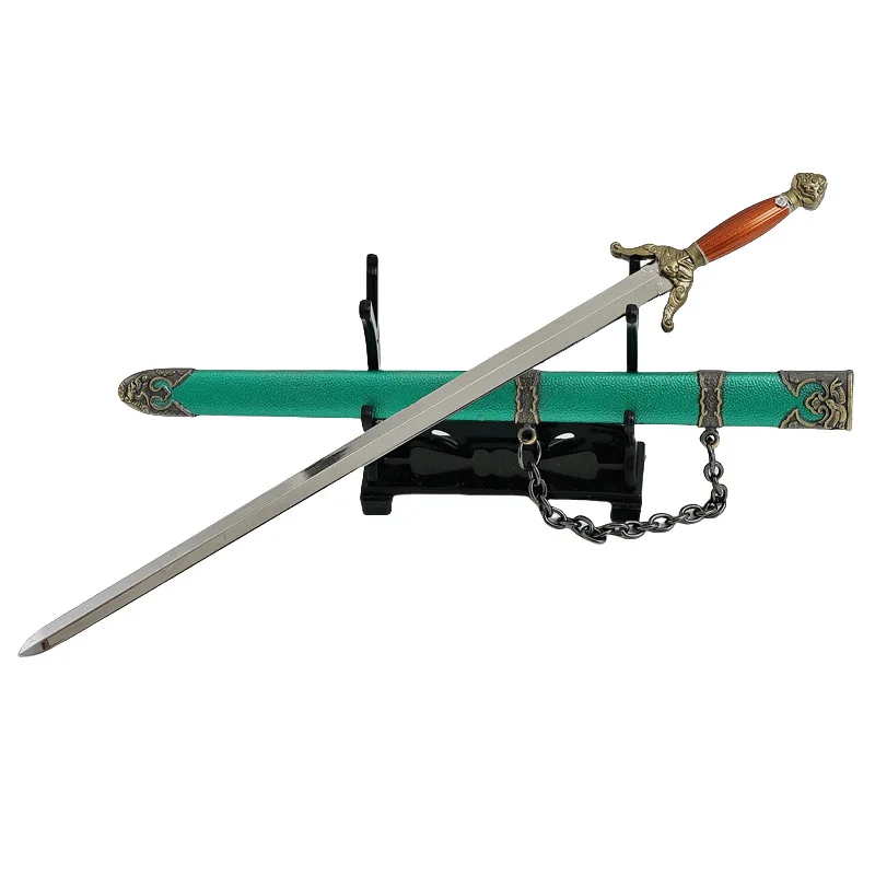Espadas medievales de 22cm/8,66 pulgadas, un hombre llamado, periféricos de héroe, armas de utilería, modelo cosplay, regalos de vacaciones, juguetes, adornos deportivos, exhibición