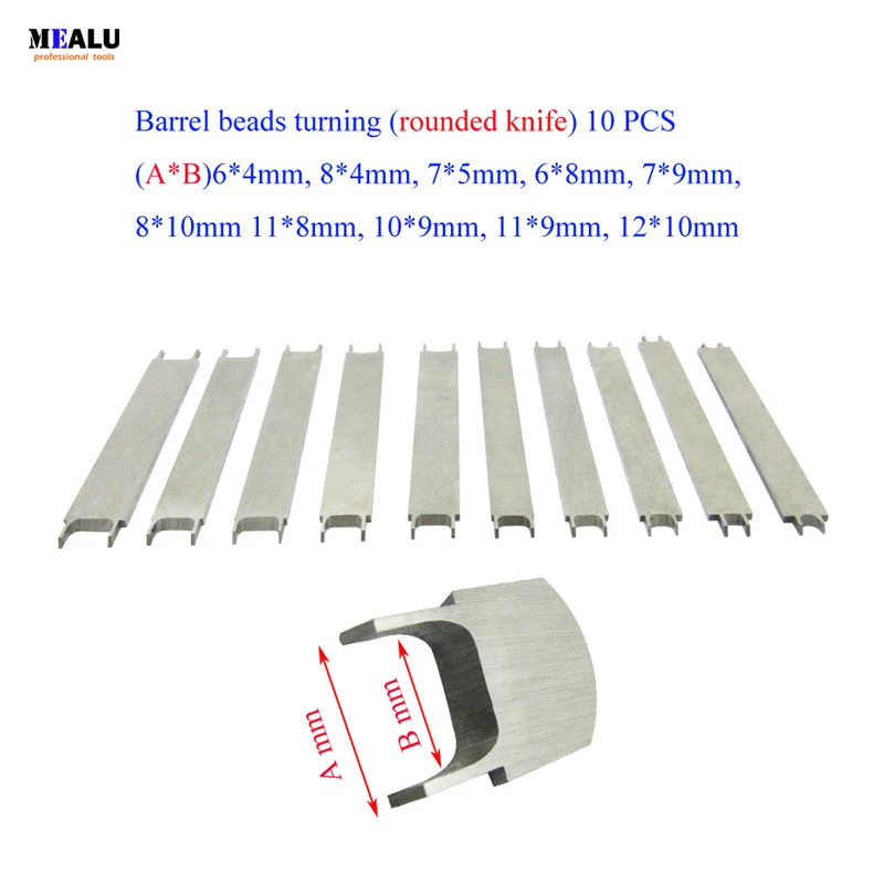 6-12mm Round corner turning tool Lathe Wood Bodhi Spherical Drum Turning Tool in stock